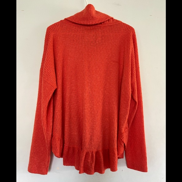 Maeve Addie Ruffled Hacci Pullover - Picture 3 of 10